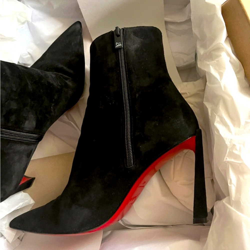 Christian Loubotin women’s boots - Picture 1 of 9
